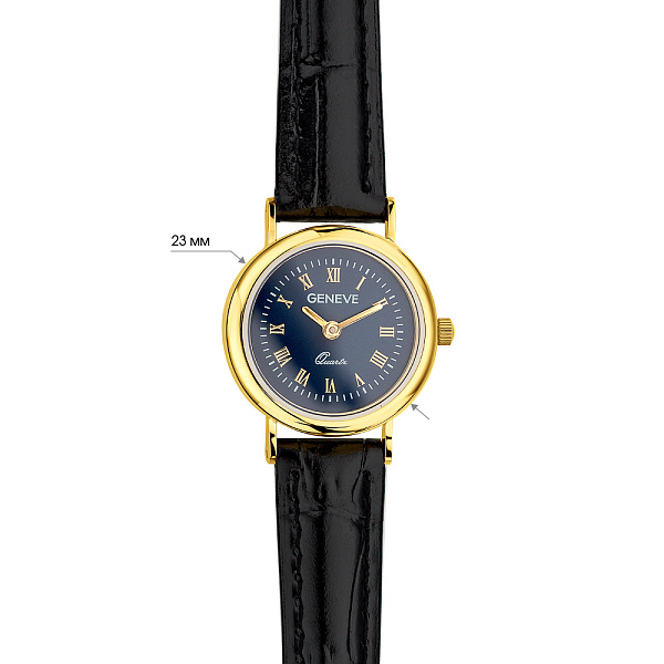 Золотые кварцевые часы (арт. 260235жсч) – изображение 4