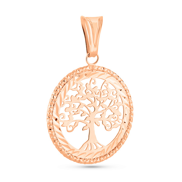 Золотой подвес Дерево жизни (арт. 424842) – изображение 1