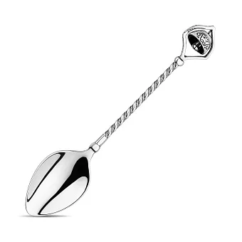 Детская ложка из серебра на крестины (арт. 7922/9014)