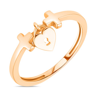 Каблучка золота «Серце» (арт. 154679)