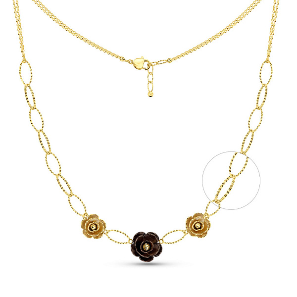 Золоте кольє Francelli (арт. 352701жкр) – зображення 1