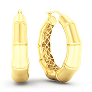 Золоті сережки Francelli в жовтому кольорі металу (арт. 111204ж)