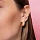 Золотые серьги Капля (арт. 1091438) – изображение 2