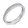 Серебряное кольцо с дорожкой из фианитов (арт. 7501/8162) – изображение 1