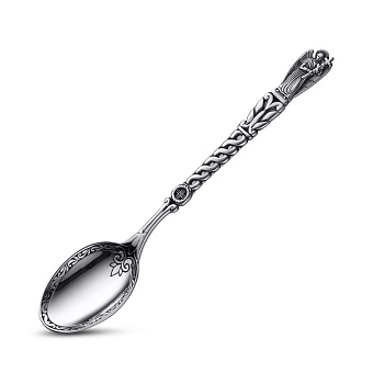 Фото Серебряная детская ложка На первый зубик (арт. 7922/8100230)