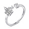 Серебряное кольцо с фианитами (арт. 7501/6870) – изображение 1