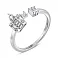 Серебряное кольцо с фианитами (арт. 7501/6870) – изображение 1