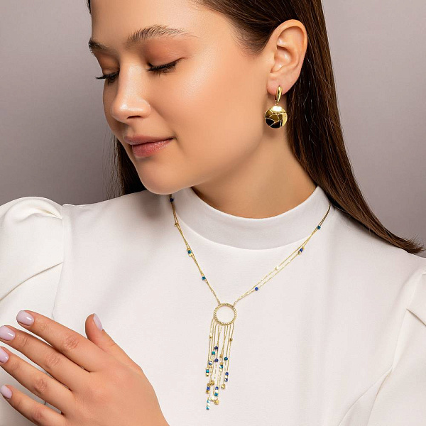 Золоті сережки Francelli (арт. 1101124ж) – зображення 3