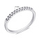 Серебряное кольцо с фианитами (арт. 7501/5980) – изображение 2