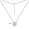 Серебряное колье с фианитами (арт. 7507/1757) – изображение 3