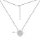 Срібне кольє з фіанітами (арт. 7507/1757) – зображення 3