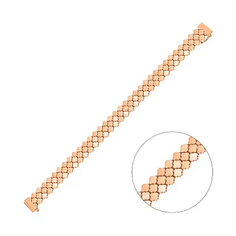 Золотой браслет Клевер (арт. 3261241)