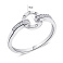 Серебряное кольцо с фианитами (арт. 7501/5744) – изображение 2