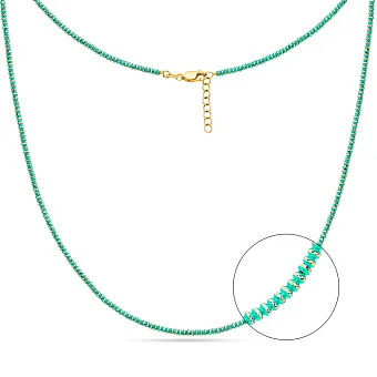 Золотое колье Francelli (арт. 351980жз)