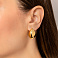 Серьги Francelli из желтого золота (арт. е1091840ж) – изображение 2