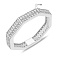 Серебряное кольцо с фианитами (арт. 7501/8806) – изображение 2