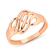 Кольцо из красного золота (арт. 155136)