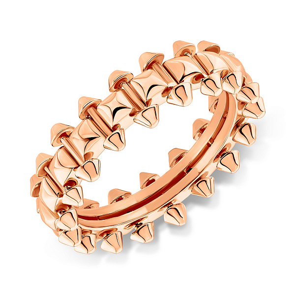 Кольцо из красного золота без камней (арт. 155333) – изображение 1