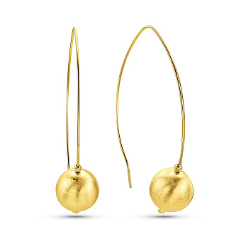 Сережки з жовтого золота Francelli (арт. 1091585ж)