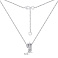 Серебряное колье с фианитами (арт. 7507/1645) – изображение 3