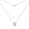 Серебряное колье Змея с дорожкой из фианитов (арт. 7507/2369) – изображение 3