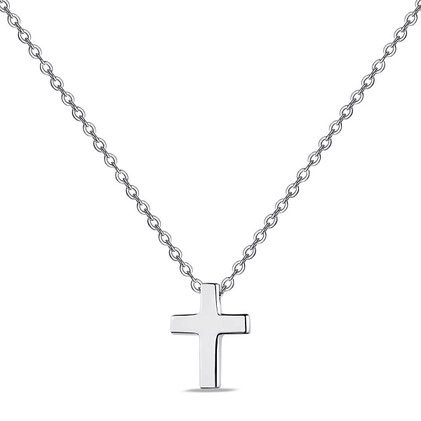 Колье Крестик из серебра (арт. 7507/1750) – изображение 1