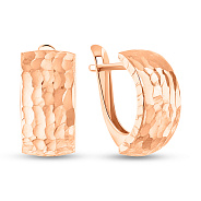 Сережки з червоного золота (арт. 120404)