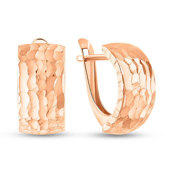 Сережки з червоного золота (арт. 120404) – зображення 1