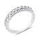 Серебряное кольцо с фианитами (арт. 7501/8508) – изображение 3