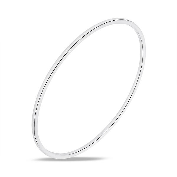 Жесткий серебряный браслет (арт. 7509/4652) – изображение 1