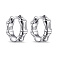 Серьги-кольца из серебра (арт. 7502/9489) – изображение 1