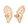 Золотые серьги Крылья бабочки (арт. 111333) – изображение 1