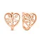 Золоті сережки Сердечка (арт. 1101027) – зображення 1