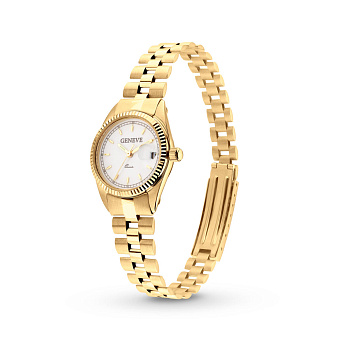 Фото Жіночий класичний годинник з золота (арт. 260114ж)