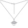 Серебряное колье с фианитами (арт. 7507/1906) – изображение 2