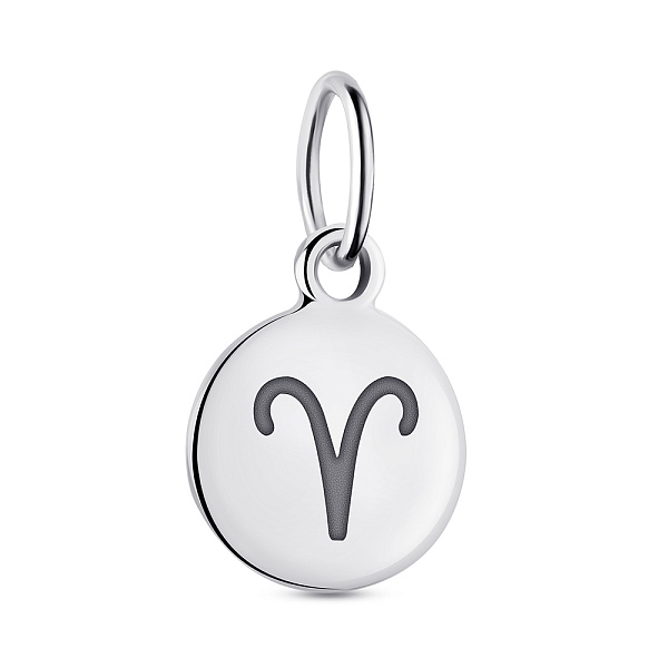 Серебряный кулон Овен без камней (арт. 7503/690овпп) – изображение 1