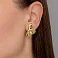 Золотые серьги Francelli (арт. 111421ж) – изображение 2