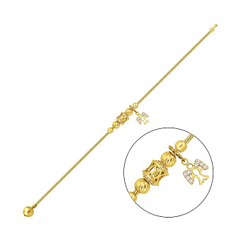 Фото Браслет из золота с фианитами (арт. 324271жП1)