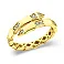 Золотое кольцо Змея (арт. 156374ж) – изображение 1
