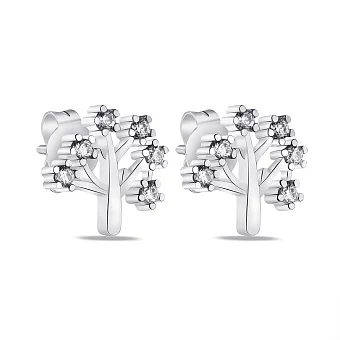 Срібні сережки пусети  (арт. 7518/6460)