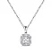 Колье серебряное с подвеской и с фианитами (арт. 7507/1665) – изображение 1