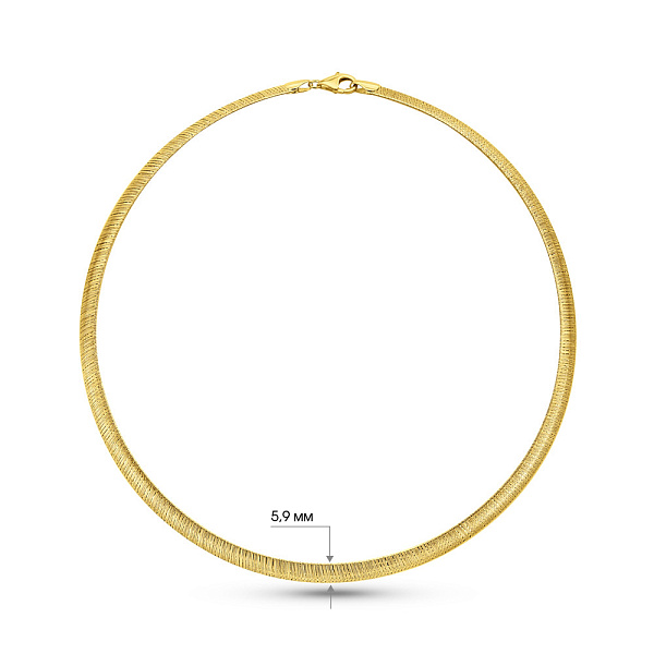 Золоте кольє Francelli (арт. 352851ж) – зображення 4