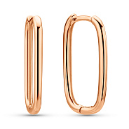 Серьги из красного золота  (арт. С-АНГ11-10)