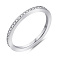 Серебряное кольцо с дорожкой из фианитов (арт. 7501/8123) – изображение 1