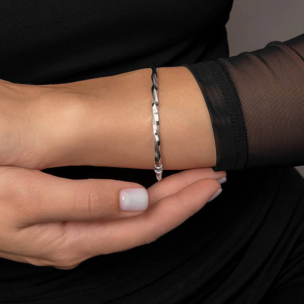 Жесткий золотой браслет (арт. 3261105б) – изображение 2