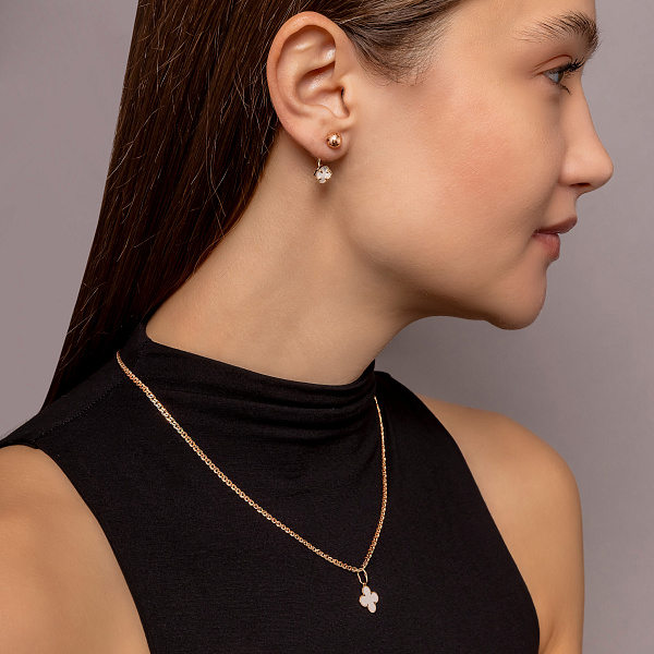 Золотий кулон з емаллю (арт. 441207еп) – зображення 4