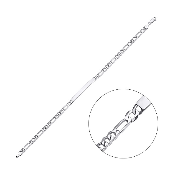 Серебряный мужской браслет на руку (арт. 7509/491) – изображение 1