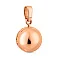 Золотой кулон в форме шара (арт. 440370) – изображение 1