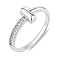 Серебряное кольцо с фианитами (арт. 7501/8823) – изображение 1