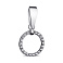 Серебряный подвес с фианитами (арт. 7503/1935) – изображение 1